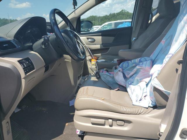 5FNRL5H96EB103530 - 2014 HONDA ODYSSEY TOURING WHITE photo 7
