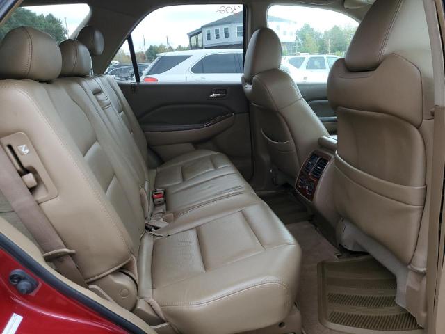 2HNYD18965H512245 - 2005 ACURA MDX TOURING RED photo 10