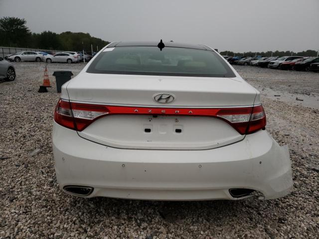 KMHFH4JGXCA173251 - 2012 HYUNDAI AZERA GLS WHITE photo 6