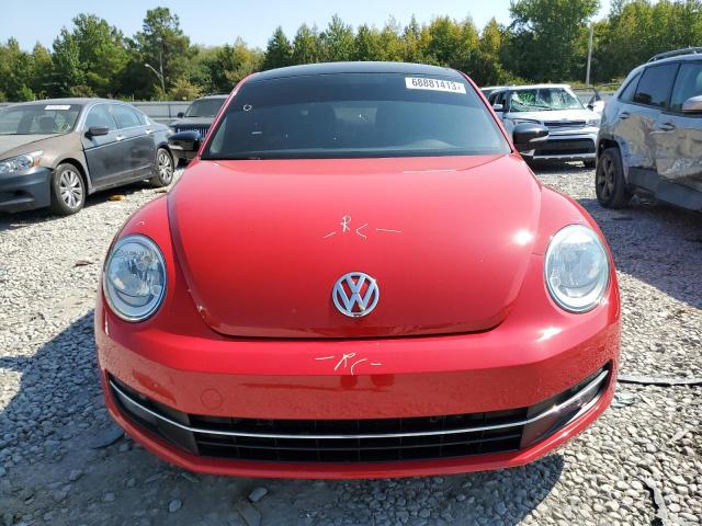 3VWVA7AT6CM616563 - 2012 VOLKSWAGEN BEETLE TURBO RED photo 5