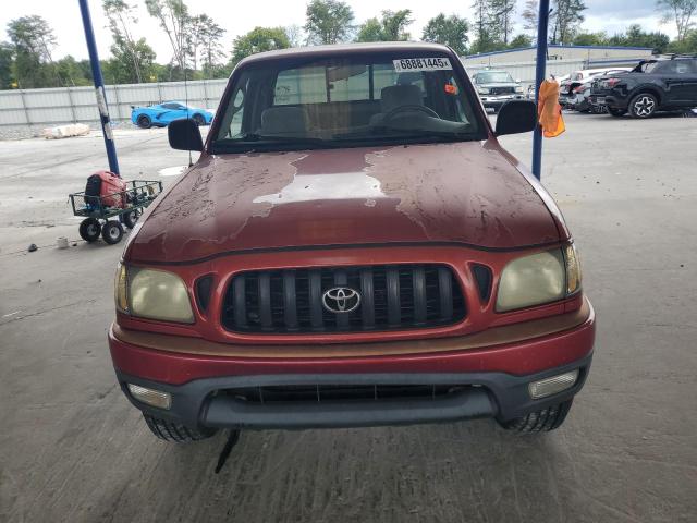 5TESN92N12Z137703 - 2002 TOYOTA TACOMA XTRACAB PRERUNNER 红色 照片 5