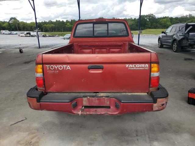 5TESN92N12Z137703 - 2002 TOYOTA TACOMA XTRACAB PRERUNNER 红色 照片 6