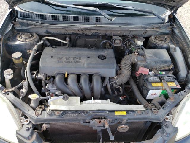 2T1KR32E05C369141 - 2005 TOYOTA COROLLA MA XR BLACK photo 11