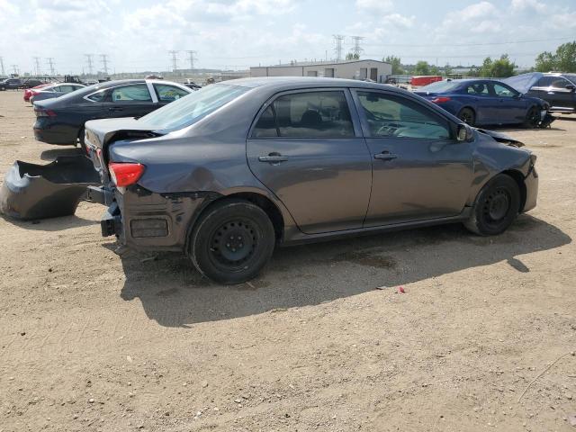 5YFBU4EE2DP163981 - 2013 TOYOTA COROLLA BASE Сірий фото 3