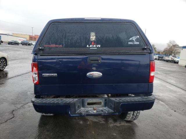 1FTRW12W08FB47232 - 2008 FORD F150 SUPER BLUE photo 6