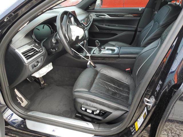WBA7E4C51KGV70580 - 2019 BMW 740 XI შავი ფოტო 7