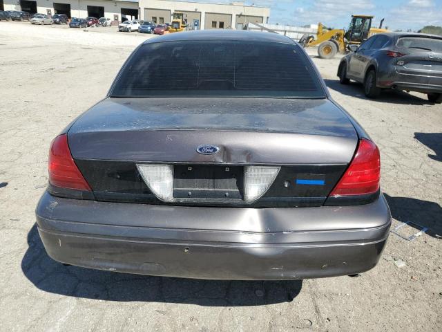 2FAHP71V38X157011 - 2008 FORD CROWN VICT POLICE INTERCEPTOR GRAY photo 6