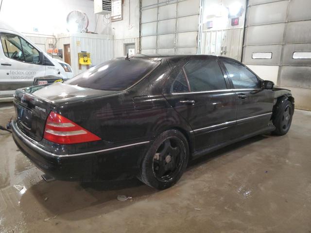 WDBNG73J42A278653 - 2002 MERCEDES-BENZ S 55 AMG BLACK photo 3