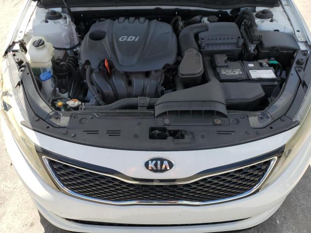 5XXGN4A76FG492978 - 2015 KIA OPTIMA EX WHITE photo 11