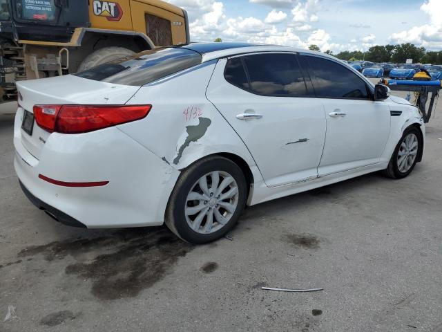 5XXGN4A76FG492978 - 2015 KIA OPTIMA EX WHITE photo 3