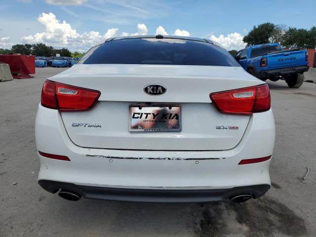 5XXGN4A76FG492978 - 2015 KIA OPTIMA EX WHITE photo 6
