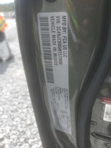 3C4NJCBB5MT573696 - 2021 JEEP COMPASS LATITUDE GREEN photo 13