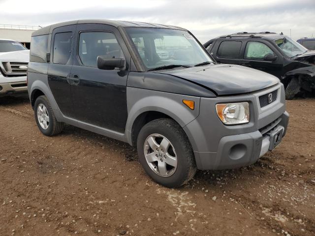 5J6YH28523L044036 - 2003 HONDA ELEMENT EX BLACK photo 4