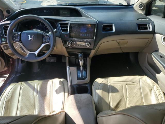 19XFB2F89DE022735 - 2013 HONDA CIVIC EX MAROON photo 8