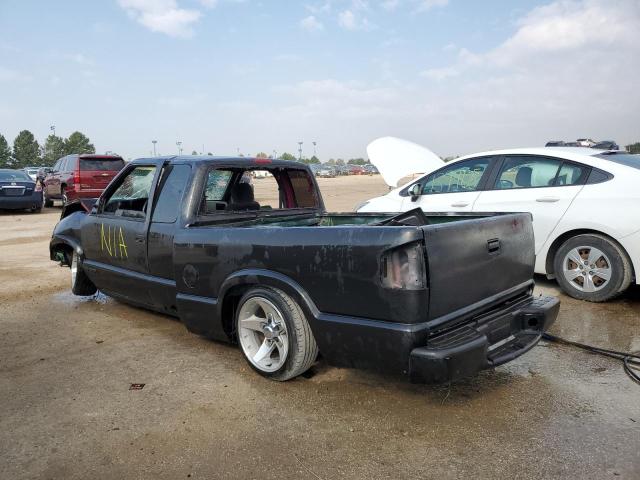 1GCCS19Z3R8201498 - 1994 CHEVROLET S TRUCK S10 BLACK photo 2