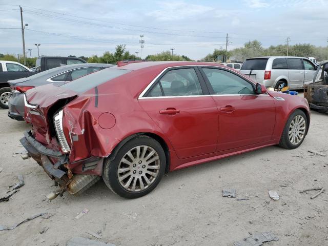 1G6DL5EV0A0119617 - 2010 CADILLAC CTS PERFORMANCE COLLECTION RED photo 3