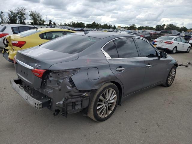 JN1EV7AP5JM356372 - 2018 INFINITI Q50 LUXE GRAY photo 3