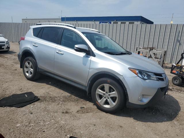 2T3RFREV7DW105084 - 2013 TOYOTA RAV4 XLE SILVER photo 4