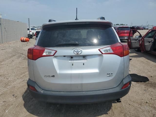 2T3RFREV7DW105084 - 2013 TOYOTA RAV4 XLE SILVER photo 6