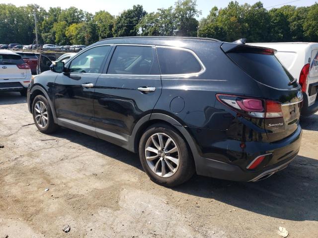 KM8SM4HF1HU223435 - 2017 HYUNDAI SANTA FE SE BLACK photo 2