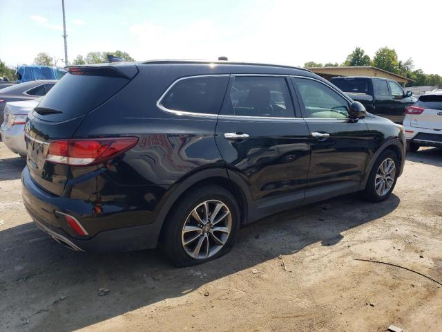 KM8SM4HF1HU223435 - 2017 HYUNDAI SANTA FE SE BLACK photo 3