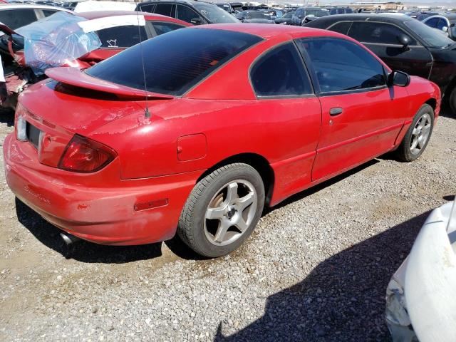 1G2JB12F737183130 - 2003 PONTIAC SUNFIRE RED photo 3