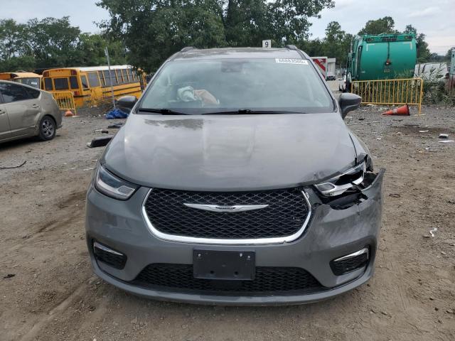 2C4RC1BG8NR179285 - 2022 CHRYSLER PACIFICA TOURING L GRAY photo 5