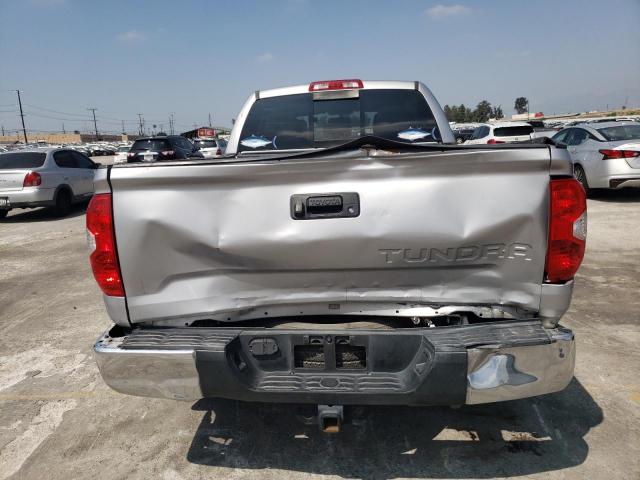 5TFRM5F13GX108316 - 2016 TOYOTA TUNDRA DOUBLE CAB SR/SR5 SILVER photo 6
