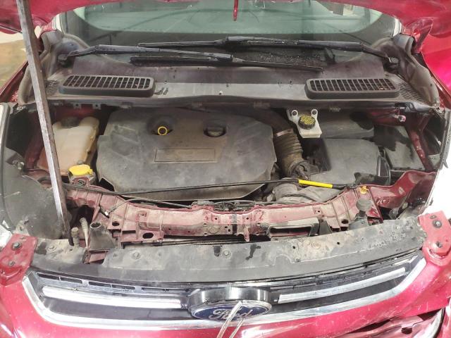 1FMCU9J95FUB96467 - 2015 FORD ESCAPE TITANIUM RED photo 12