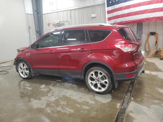 1FMCU9J95FUB96467 - 2015 FORD ESCAPE TITANIUM RED photo 2