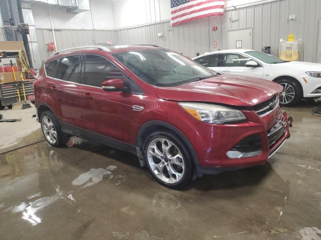 1FMCU9J95FUB96467 - 2015 FORD ESCAPE TITANIUM RED photo 4