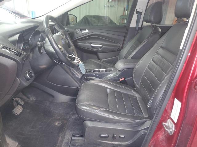 1FMCU9J95FUB96467 - 2015 FORD ESCAPE TITANIUM RED photo 7