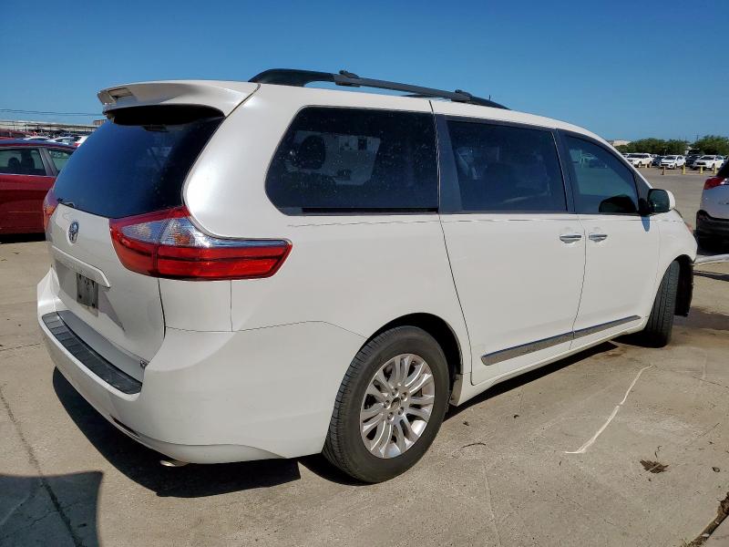 5TDYK3DC5FS634543 - 2015 TOYOTA SIENNA XLE WHITE photo 3