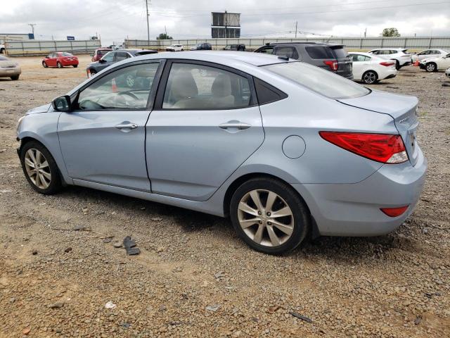 KMHCU4AE0DU462572 - 2013 HYUNDAI ACCENT GLS BLUE photo 2