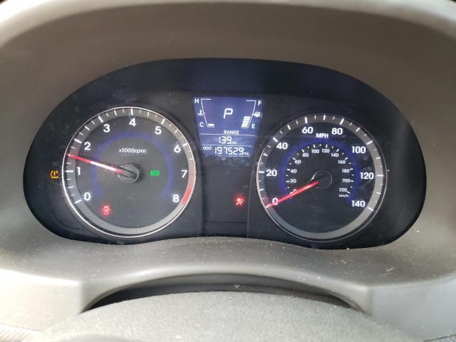 KMHCU4AE0DU462572 - 2013 HYUNDAI ACCENT GLS BLUE photo 9