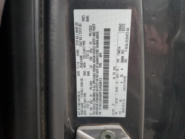 1FMCU9G95FUA92813 - 2015 FORD ESCAPE SE 黑色 照片 13