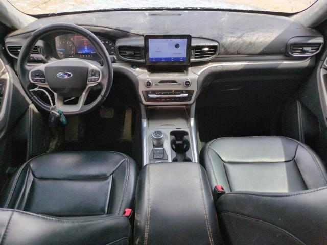 1FMSK8DH5MGA82995 - 2021 FORD EXPLORER XLT SILVER photo 8