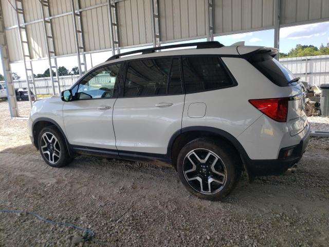 5FNYF8H01NB015037 - 2022 HONDA PASSPORT ELITE WHITE photo 2