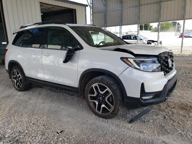 5FNYF8H01NB015037 - 2022 HONDA PASSPORT ELITE WHITE photo 4