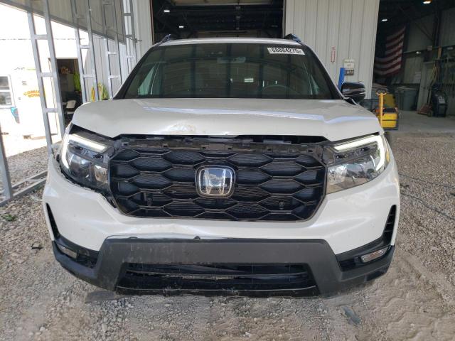 5FNYF8H01NB015037 - 2022 HONDA PASSPORT ELITE WHITE photo 5