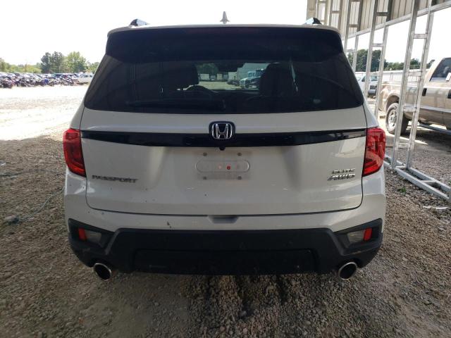 5FNYF8H01NB015037 - 2022 HONDA PASSPORT ELITE WHITE photo 6