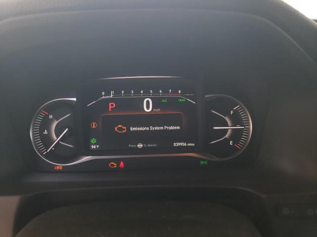 5FNYF8H01NB015037 - 2022 HONDA PASSPORT ELITE WHITE photo 9