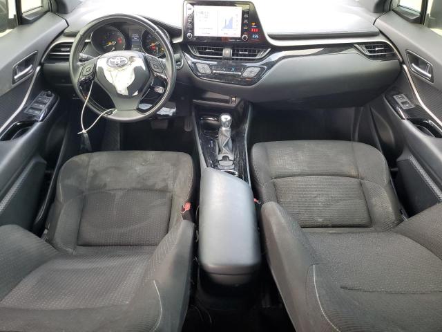 JTNKHMBXXK1056989 - 2019 TOYOTA C-HR XLE Srebrny zdjęcie 8