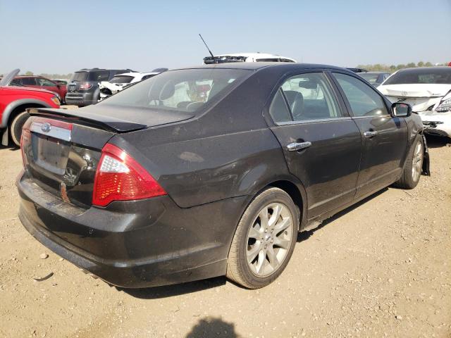 3FAHP0JA8BR245563 - 2011 FORD FUSION SEL BLACK photo 3