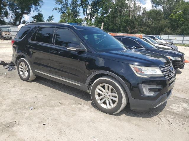1FM5K7D86HGC51709 - 2017 FORD EXPLORER XLT შავი ფოტო 4
