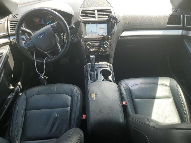 1FM5K7D86HGC51709 - 2017 FORD EXPLORER XLT შავი ფოტო 8