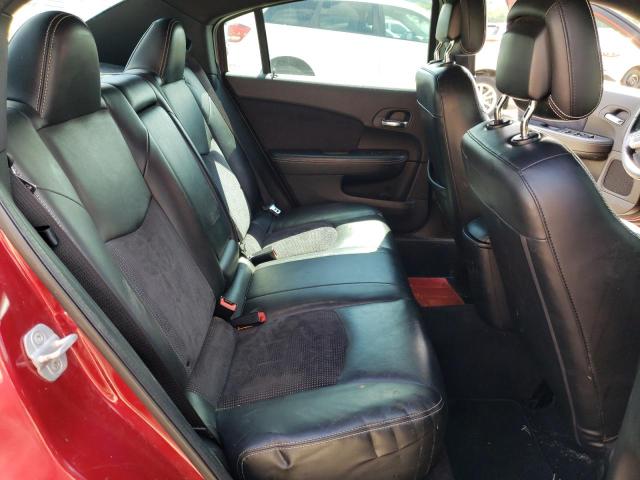 1C3BC8FG2BN600306 - 2011 CHRYSLER 200 S ბურგუნდია ფოტო 10