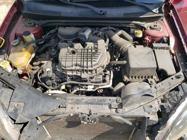 1C3BC8FG2BN600306 - 2011 CHRYSLER 200 S ბურგუნდია ფოტო 11