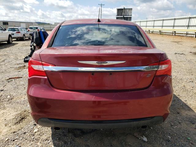 1C3BC8FG2BN600306 - 2011 CHRYSLER 200 S ბურგუნდია ფოტო 6