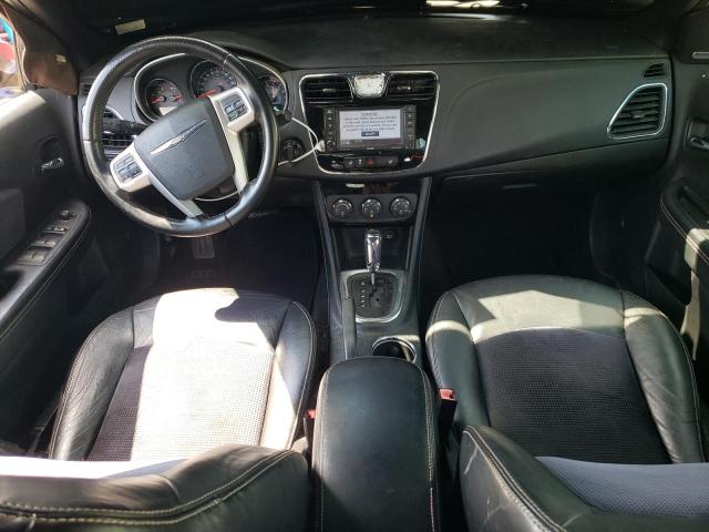 1C3BC8FG2BN600306 - 2011 CHRYSLER 200 S ბურგუნდია ფოტო 8